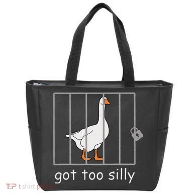 Got Too Silly  Silly Goose Tote Bag