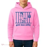 Got Too Silly Silly Goose Kids Hoodie thumb 4