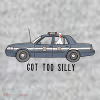 Got Too Silly Goose And Playful Police Car Humor T-Shirt thumb 7