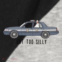 Got Too Silly Goose And Playful Police Car Humor Raglan Baseball Sleeve Shirt thumb 2