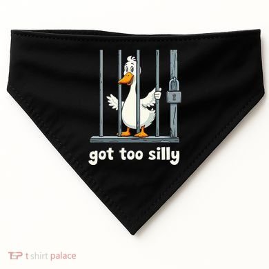 Got Too Silly Goose USA-Made Doggie Bandana