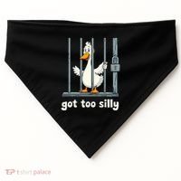 Got Too Silly Goose USA-Made Doggie Bandana thumb 0