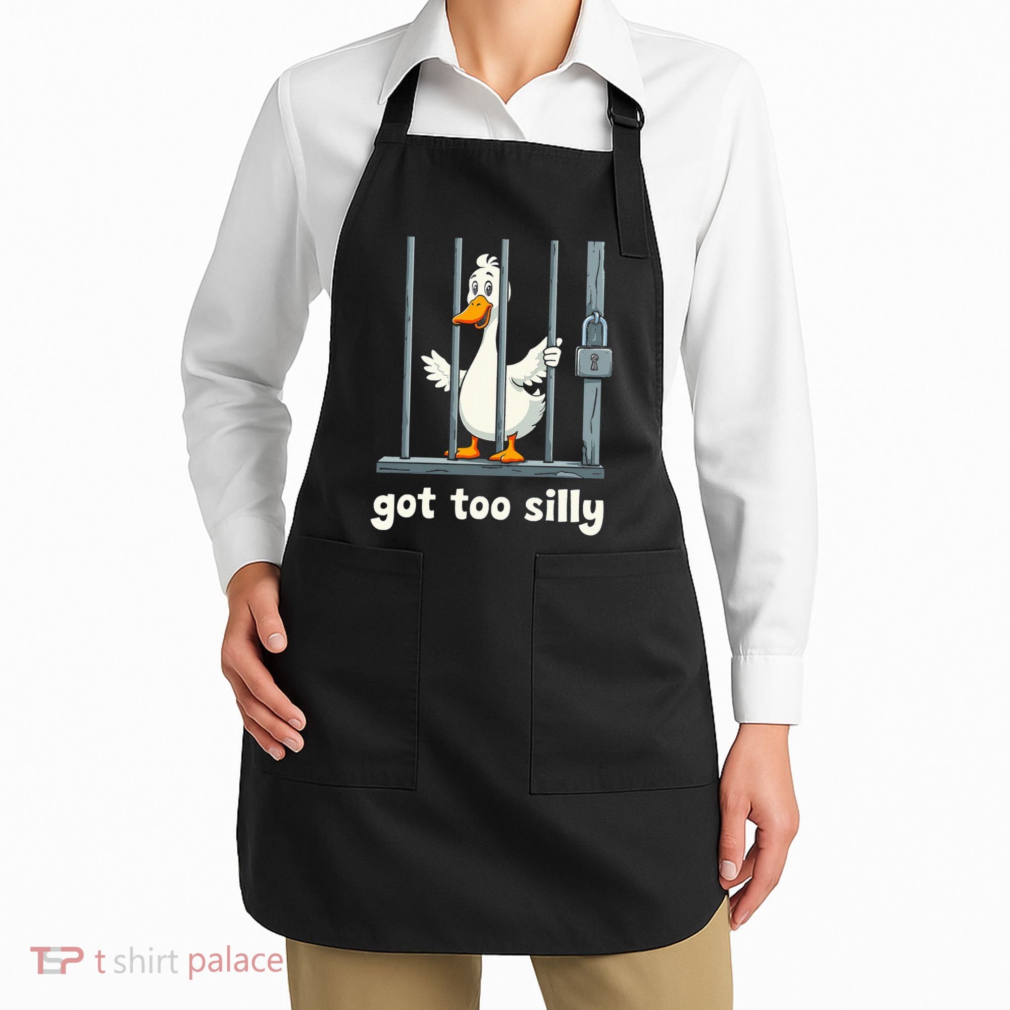 Got Too Silly Goose Apron