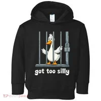 Got Too Silly Goose Toddler Hoodie thumb 0