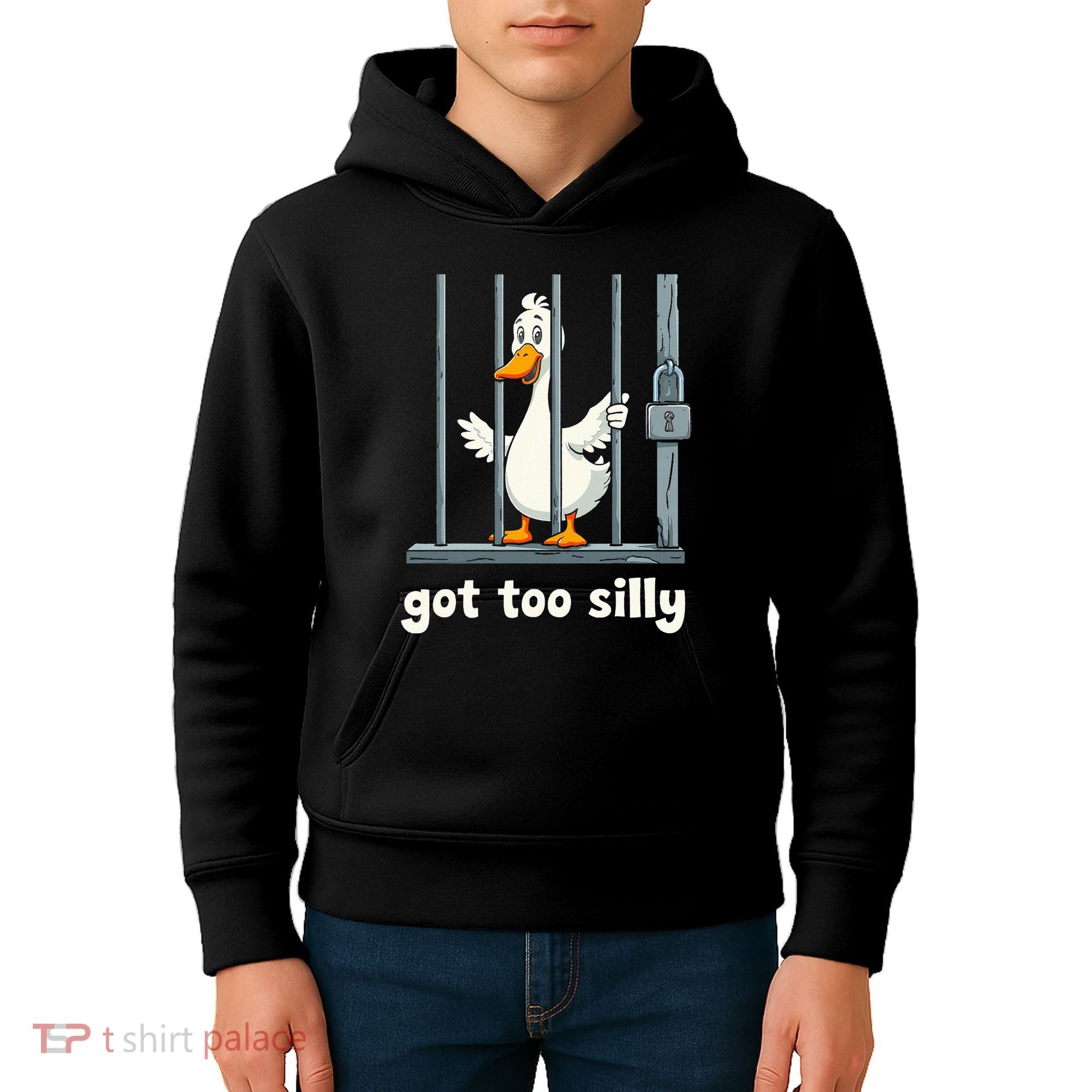 Got Too Silly Goose Kids Hoodie