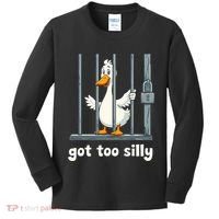 Got Too Silly Goose Kids Long Sleeve Shirt thumb 0