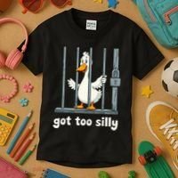 Got Too Silly Goose Kids T-Shirt thumb 3
