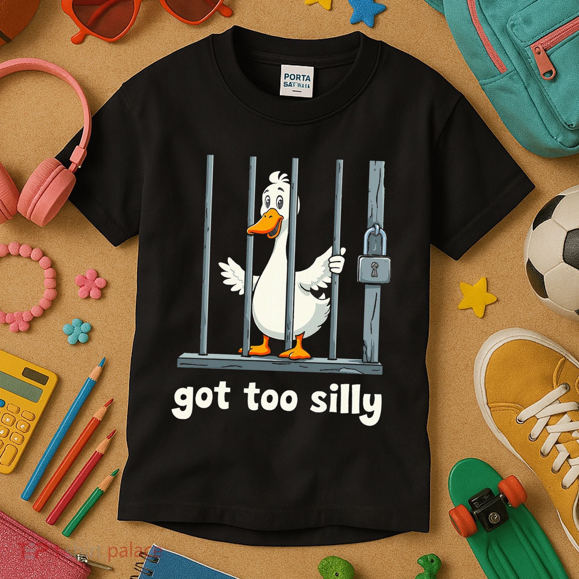 Got Too Silly Goose Kids T-Shirt