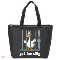 Got Too Silly Goose Tote Bag thumb 0