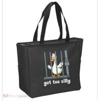 Got Too Silly Goose Tote Bag thumb 2