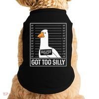 Got Too Silly Silly Goose Mugshot Goose Mugshot Doggie Tank thumb 0