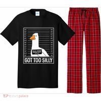 Got Too Silly Silly Goose Mugshot Goose Mugshot Pajama Set thumb 0