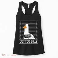 Got Too Silly Silly Goose Mugshot Goose Mugshot Women's Tank Top thumb 0