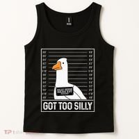 Got Too Silly Silly Goose Mugshot Goose Mugshot Tank Top thumb 2
