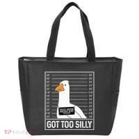 Got Too Silly Silly Goose Mugshot Goose Mugshot Tote Bag thumb 0