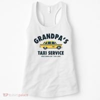Grandpa's Taxi Service Funny Grandparent Gift Women's Tank Top thumb 0