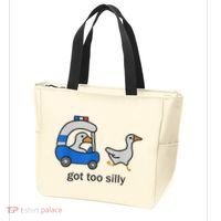 Got Too Silly Funny Goose Police Tote Bag thumb 3