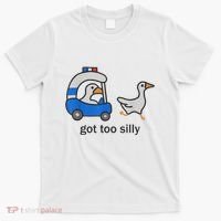 Got Too Silly Funny Goose Police T-Shirt thumb 0
