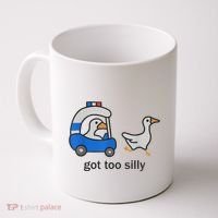 Got Too Silly Funny Goose Police Coffee Mug thumb 0