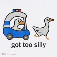 Got Too Silly Funny Goose Police Women's Hoodie thumb 2