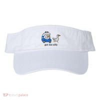 Got Too Silly Funny Goose Police Visor thumb 0