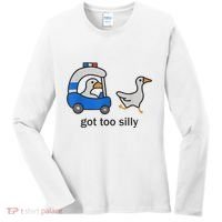 Got Too Silly Funny Goose Police Women's Long Sleeve Shirt thumb 0