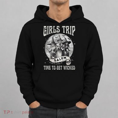 Girls Trip Salem Retro Salem 1692 They Missed One Witch Hoodie