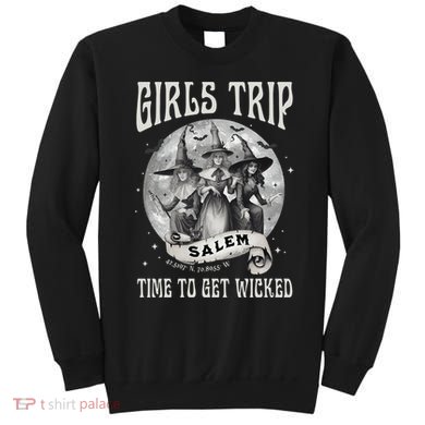 Girls Trip Salem Retro Salem 1692 They Missed One Witch Sweatshirt