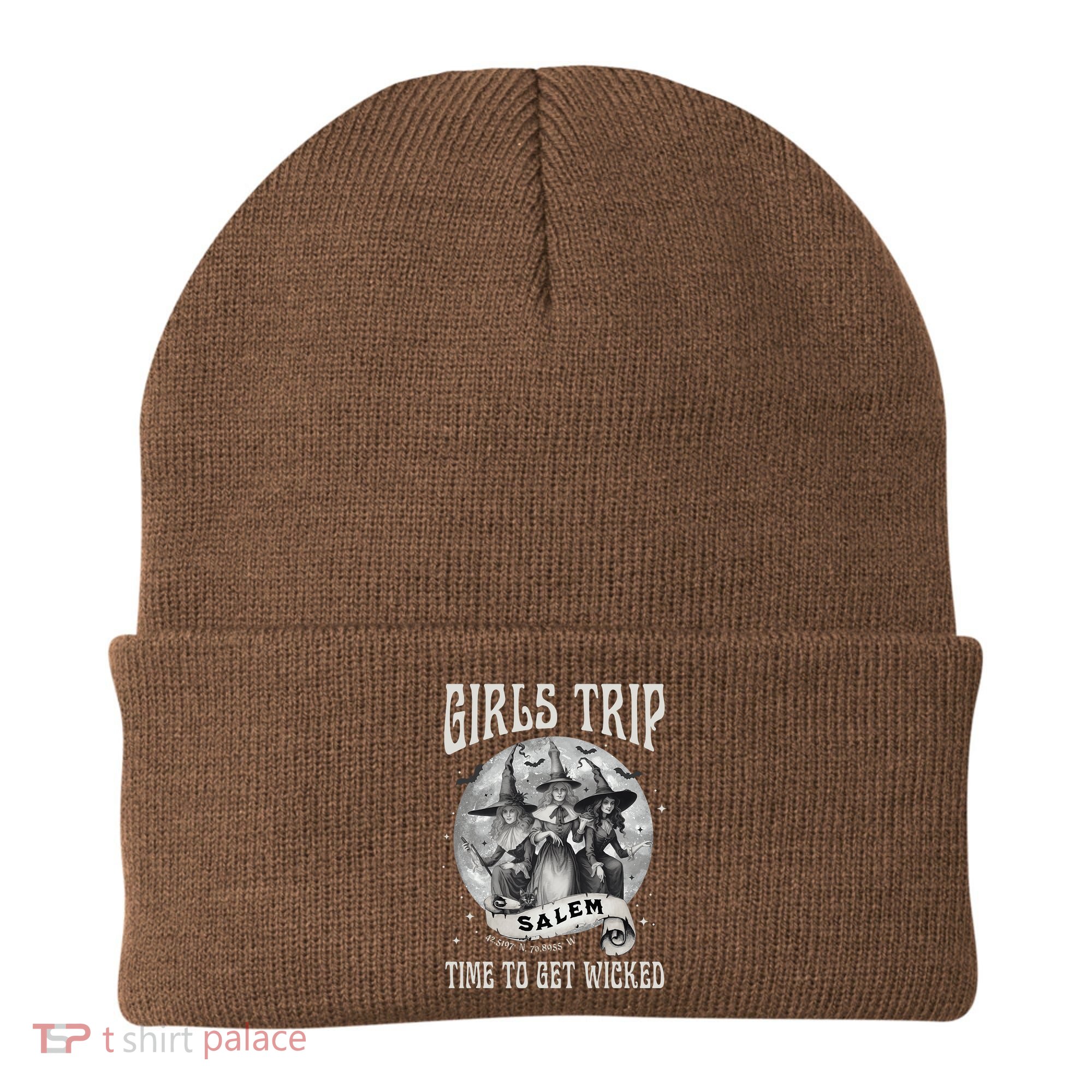 Girls Trip Salem Retro Salem 1692 They Missed One Witch Beanie