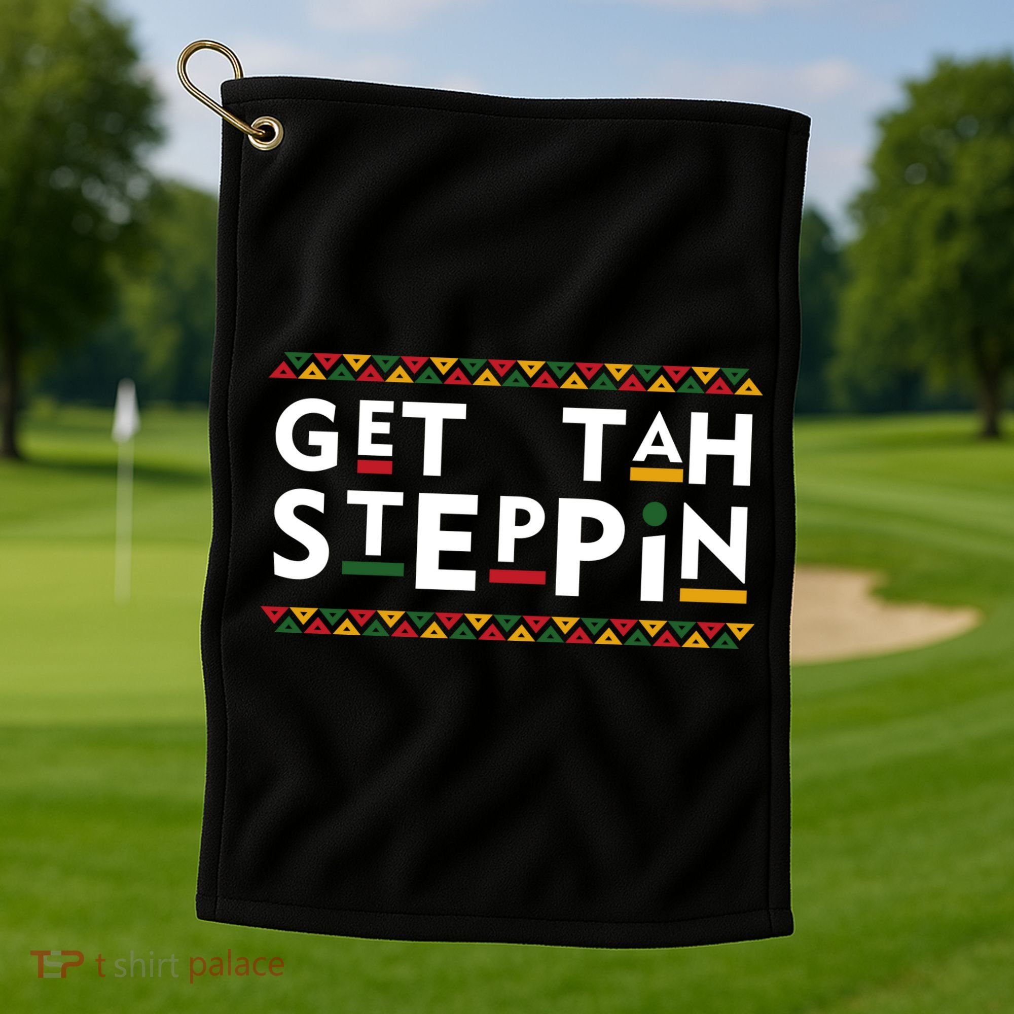 Get Tah Steppin Martin Meme Show TV Funny Golf Towel