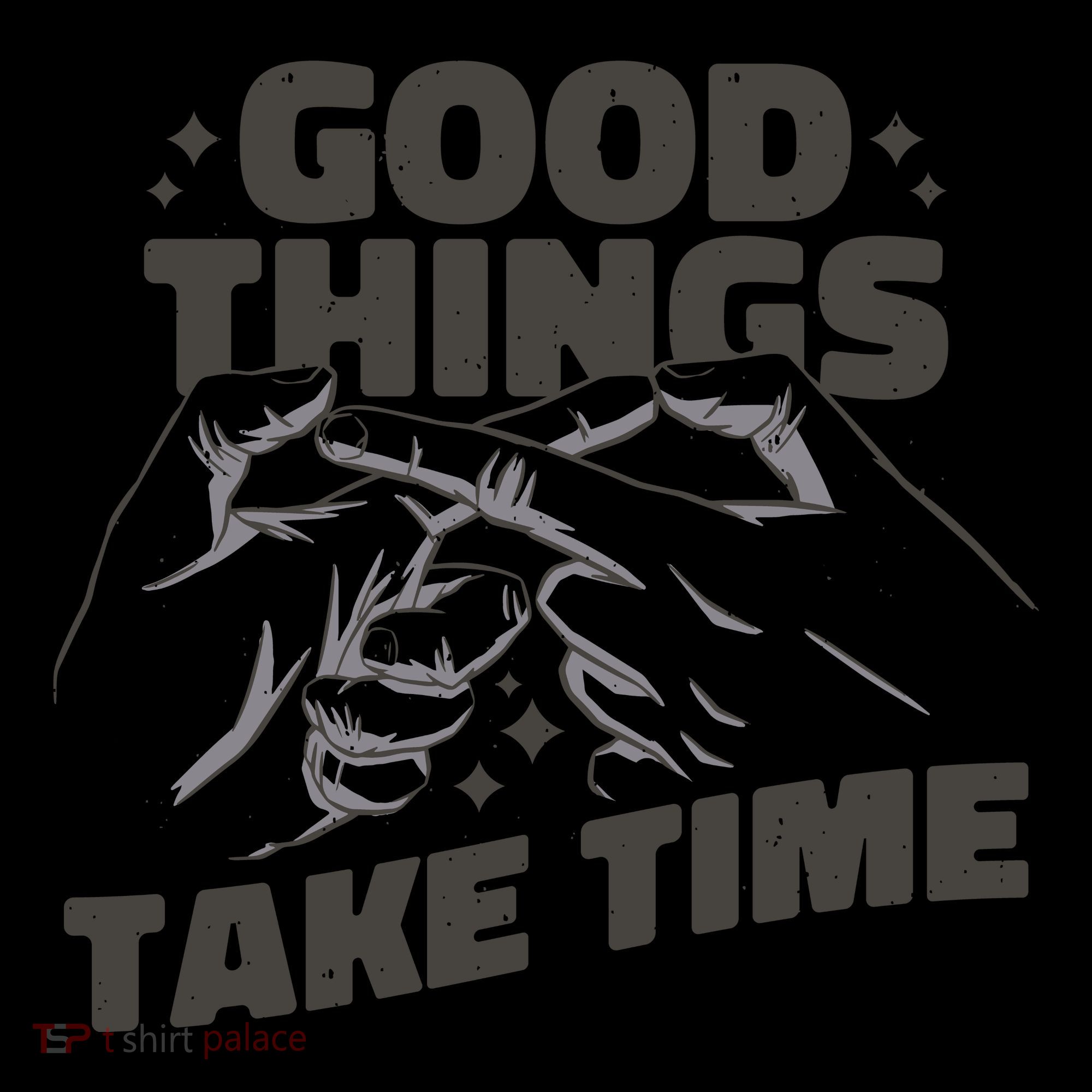 Good Things Take Time USA-Made Doggie Bandana