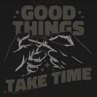 Good Things Take Time Polo thumb 3