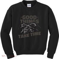 Good Things Take Time Kids Sweatshirt thumb 0