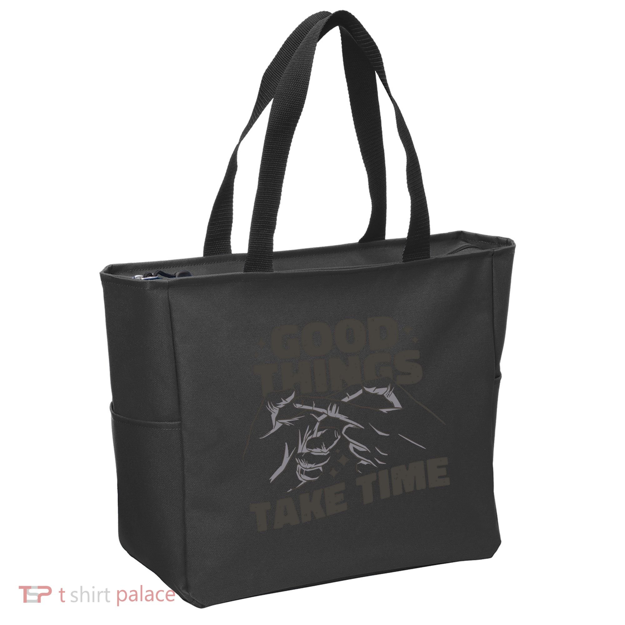 Good Things Take Time Tote Bag