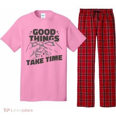 Good Things Take Time Pajama Set