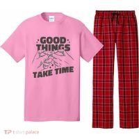 Good Things Take Time Pajama Set thumb 0