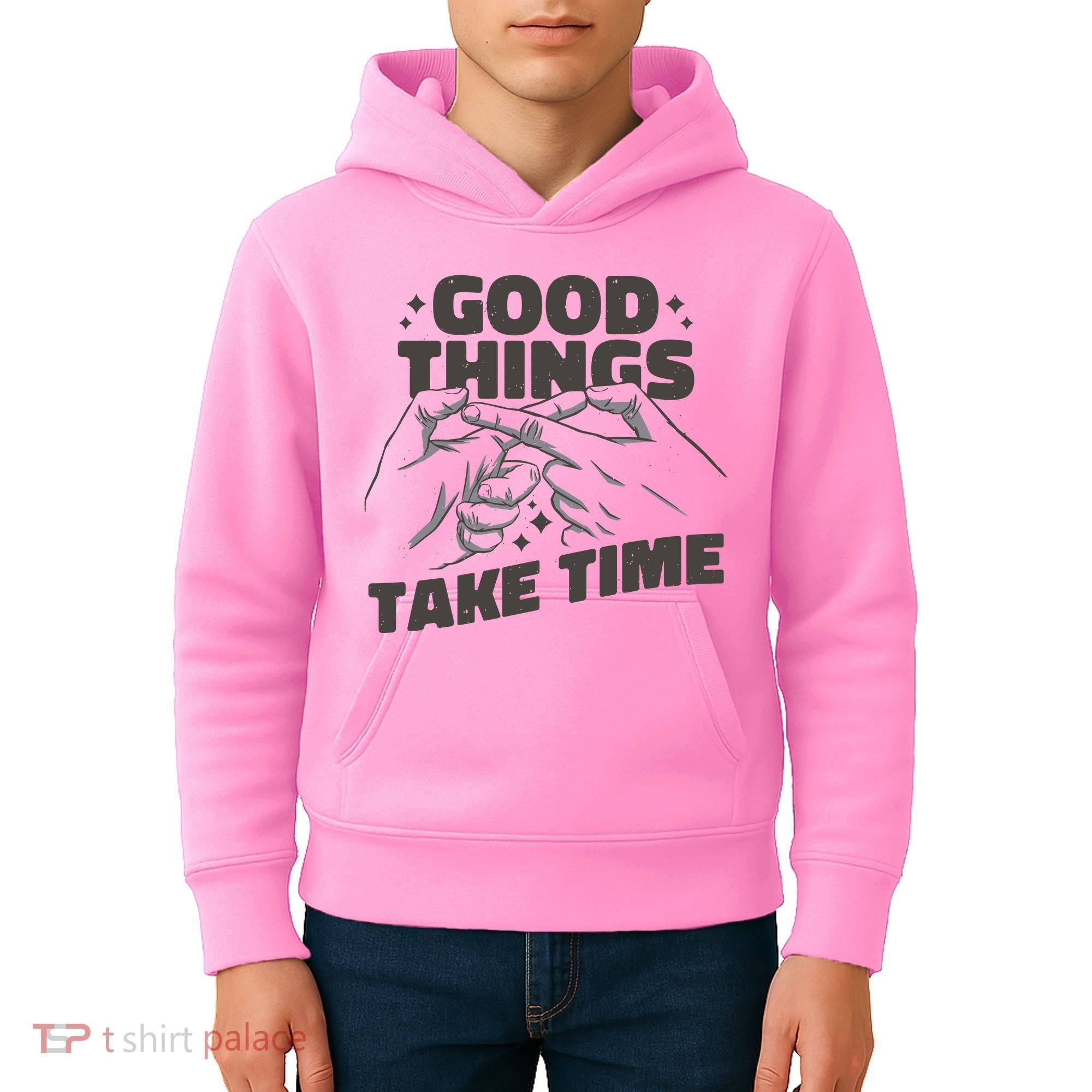 Good Things Take Time Kids Hoodie
