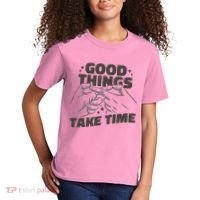 Good Things Take Time Kids T-Shirt thumb 2
