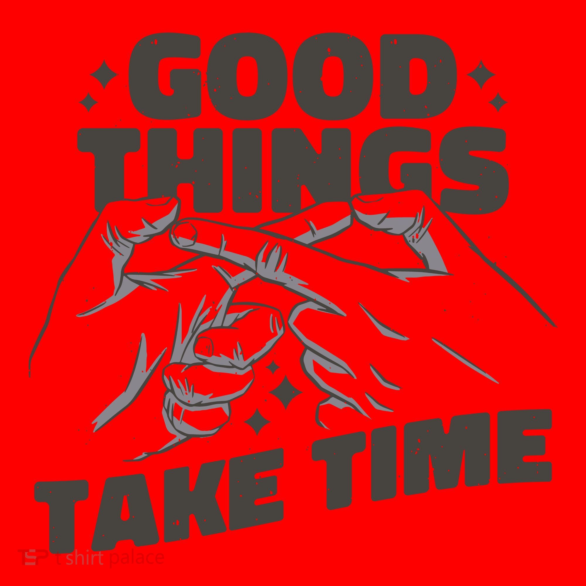 Good Things Take Time Santa Hat