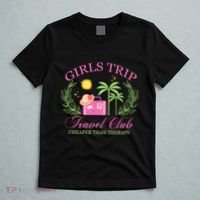 Girl Trip Travel Club Matching Team Vacation T-Shirt thumb 5