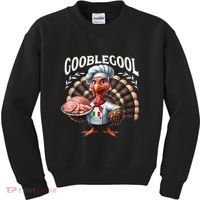 Gobblegool Turkey Thanksgiving Kids Sweatshirt thumb 0