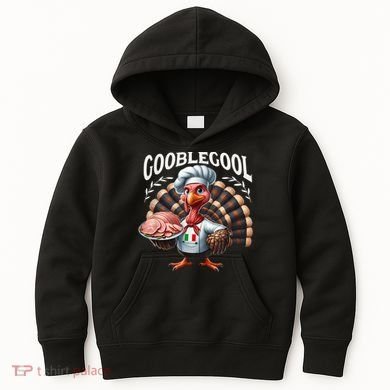 Gobblegool Turkey Thanksgiving Kids Hoodie