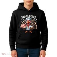 Gobblegool Turkey Thanksgiving Kids Hoodie thumb 4