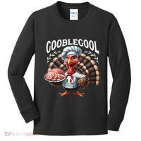 Gobblegool Turkey Thanksgiving Kids Long Sleeve Shirt thumb 0