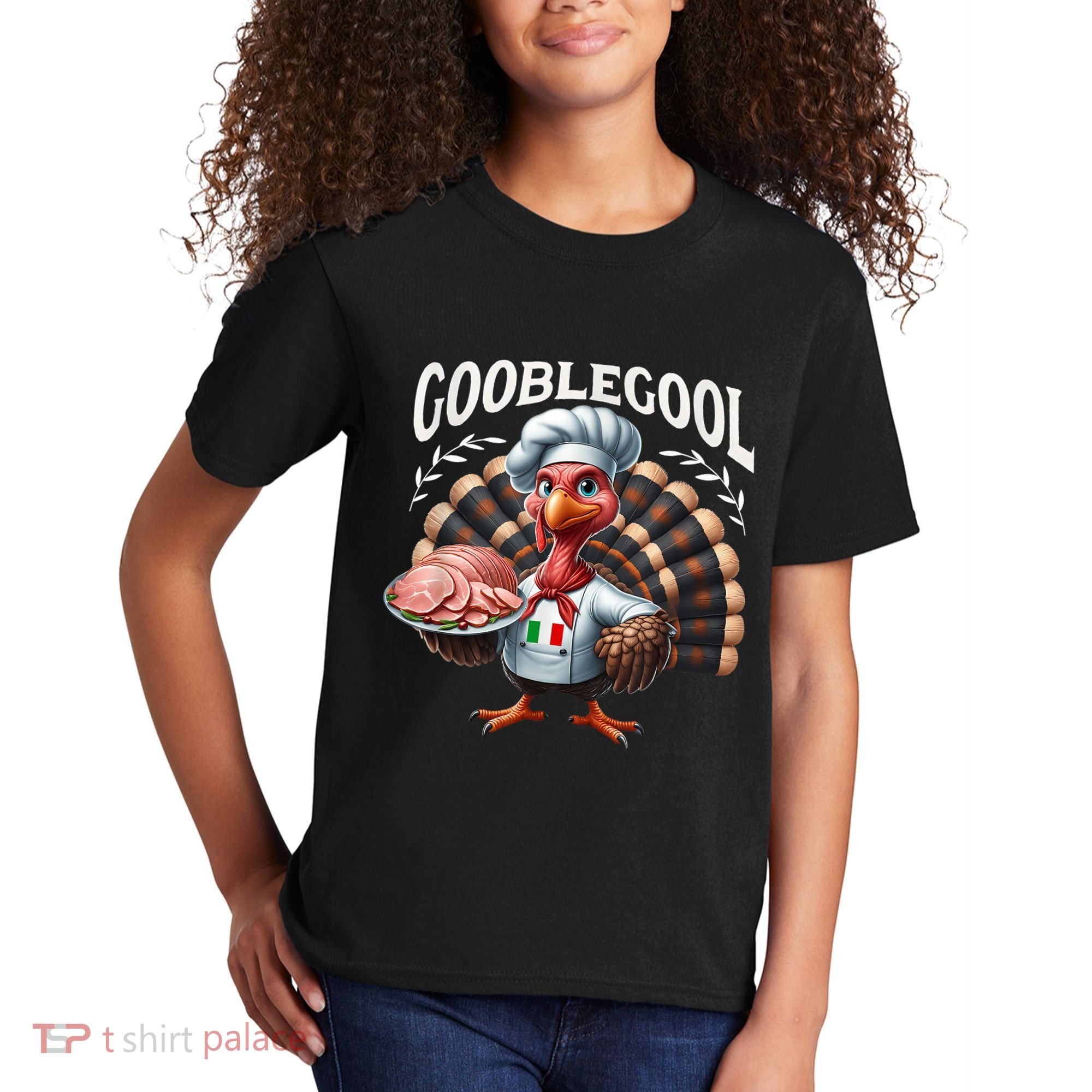 Gobblegool Turkey Thanksgiving Kids T-Shirt