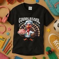 Gobblegool Turkey Thanksgiving Kids T-Shirt thumb 3