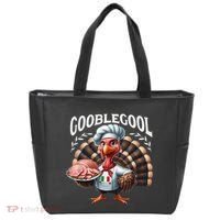 Gobblegool Turkey Thanksgiving Tote Bag thumb 0