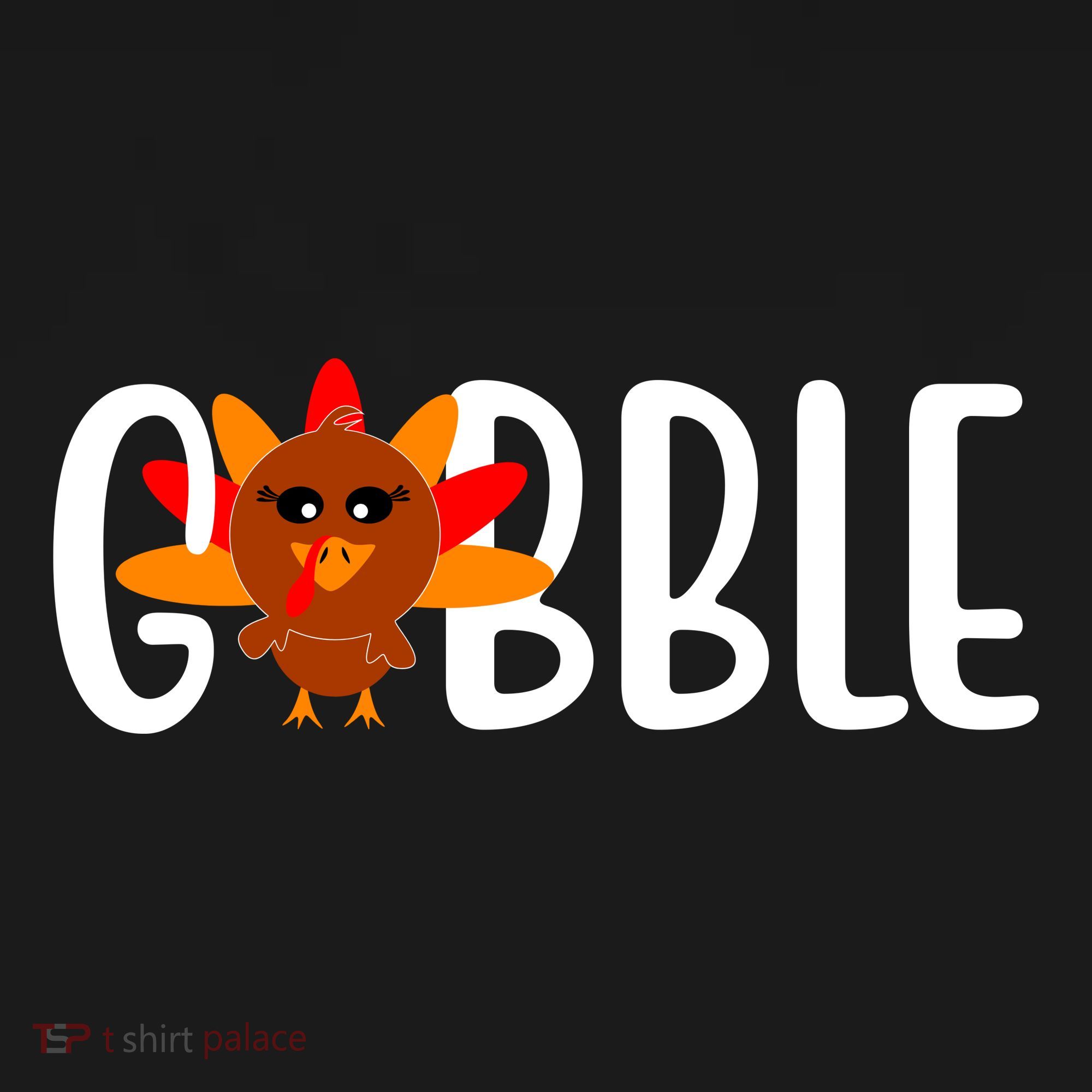 Gobble Turkey Thanksgiving Bucket Hat
