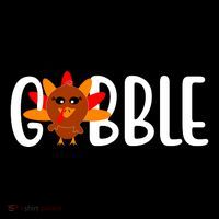 Gobble Turkey Thanksgiving Women's T-Shirt thumb 6