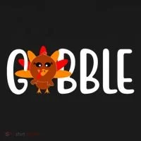 Gobble Turkey Thanksgiving Women's T-Shirt thumb 6